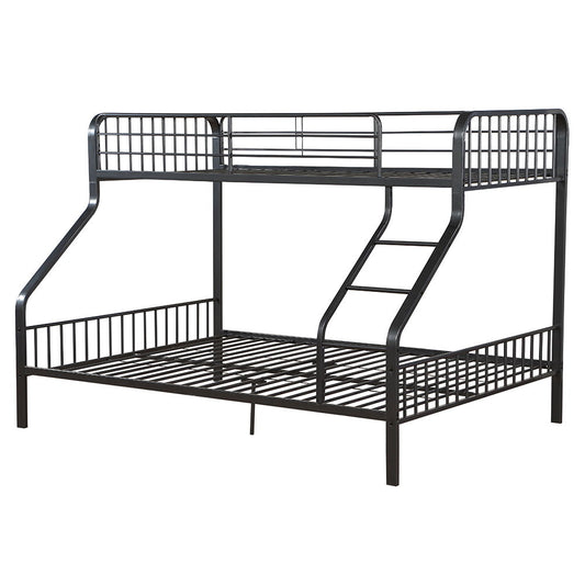 Caius - Twin Long/Queen Bunk Bed - Gunmetal