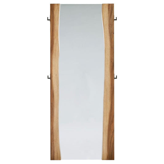 Winslow - Standing Floor Mirror - Smokey Walnut