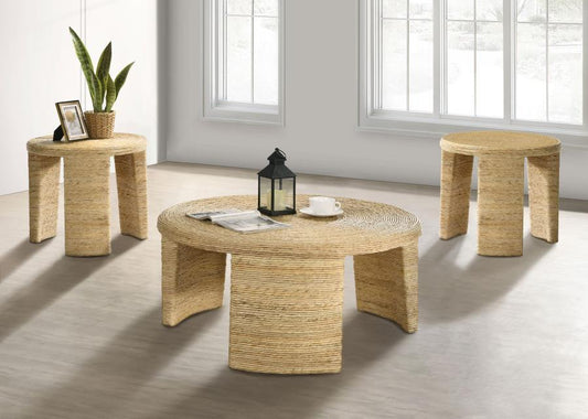 Artina - Rattan Coffee And End Table Set
