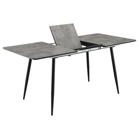Horizon - Butterfly Leaf Extension Dining Table - Gray