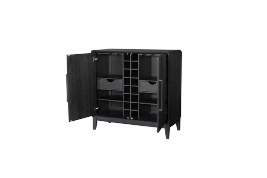 Elure - Bar Cabinet - Peppercorn