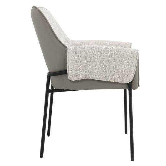 Jirina - Arm Chair Set of 2) - Beige Chenille