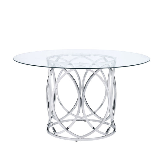 Merlin - Dining Table Complete - White