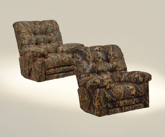 Magnum - Chaise Rocker Recliner - Mossy Oak