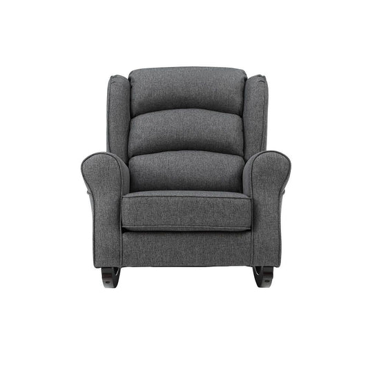 Fabien - Rocking Chair - Gray Fabric