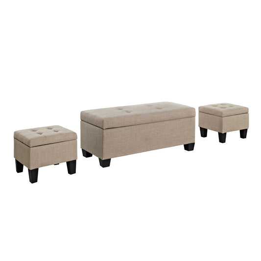 Ethan - 3Pk Storage Ottoman