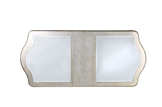 Esteban - Dining Table - Antique Champagne