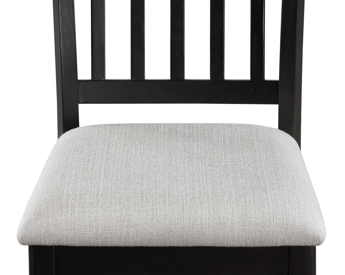 Salvador - 5 Piece Counter Height Set - Charcoal / White