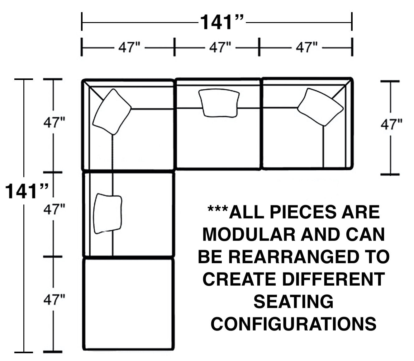 Posh - Modular Sectional