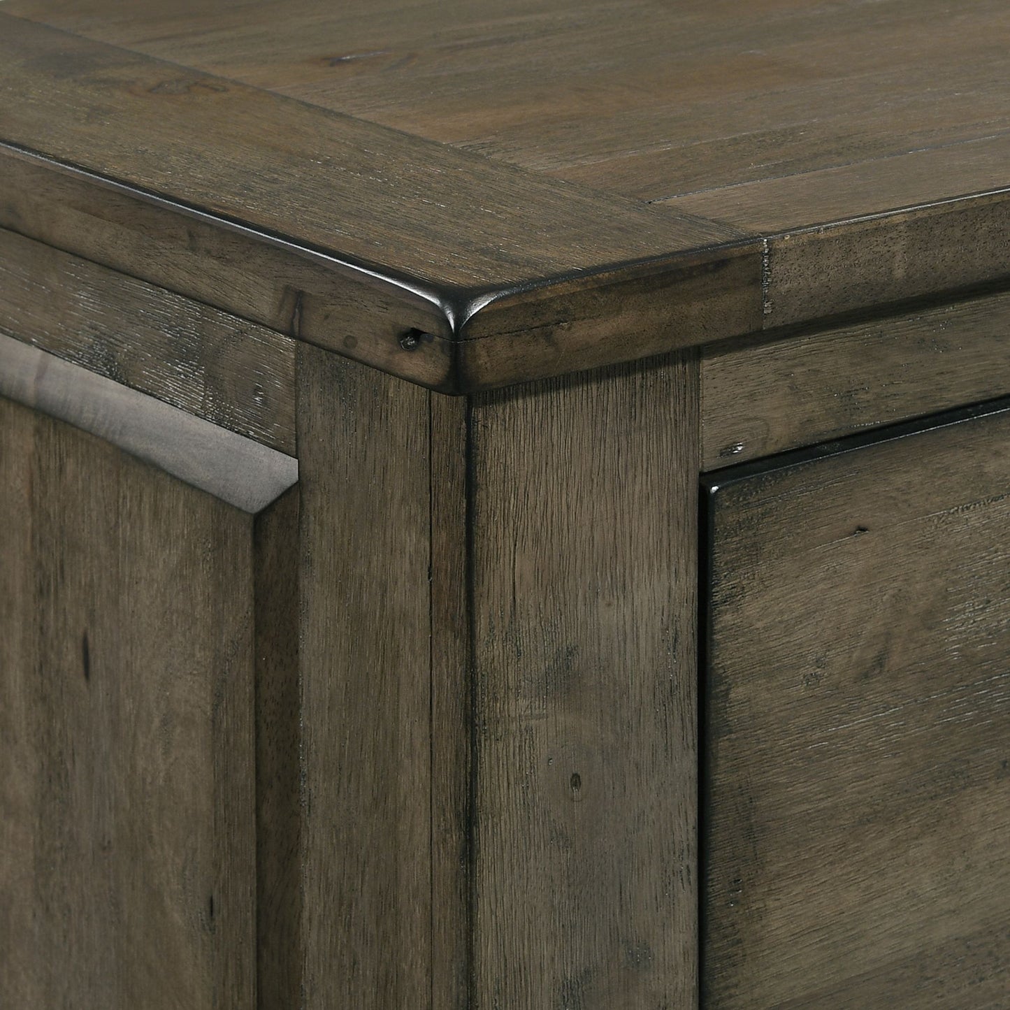 Maverick - Nightstand With USB - Gray