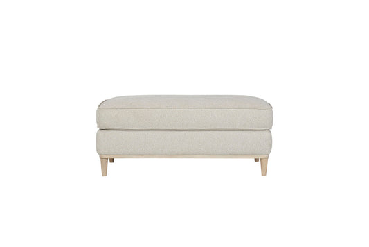 Citrus Heights - Ottoman - Pearl Silver