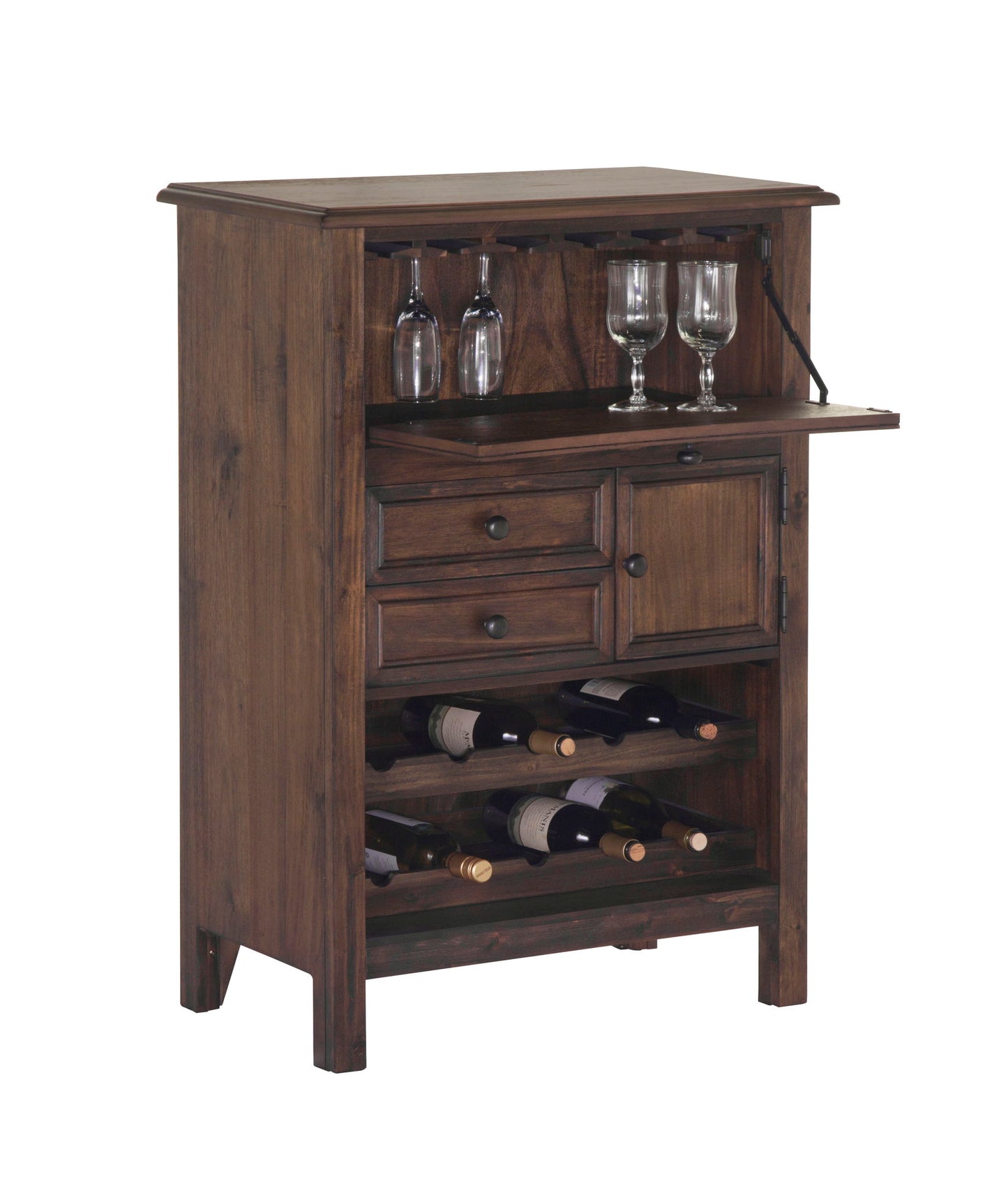 Wine Cabinet - Walnut