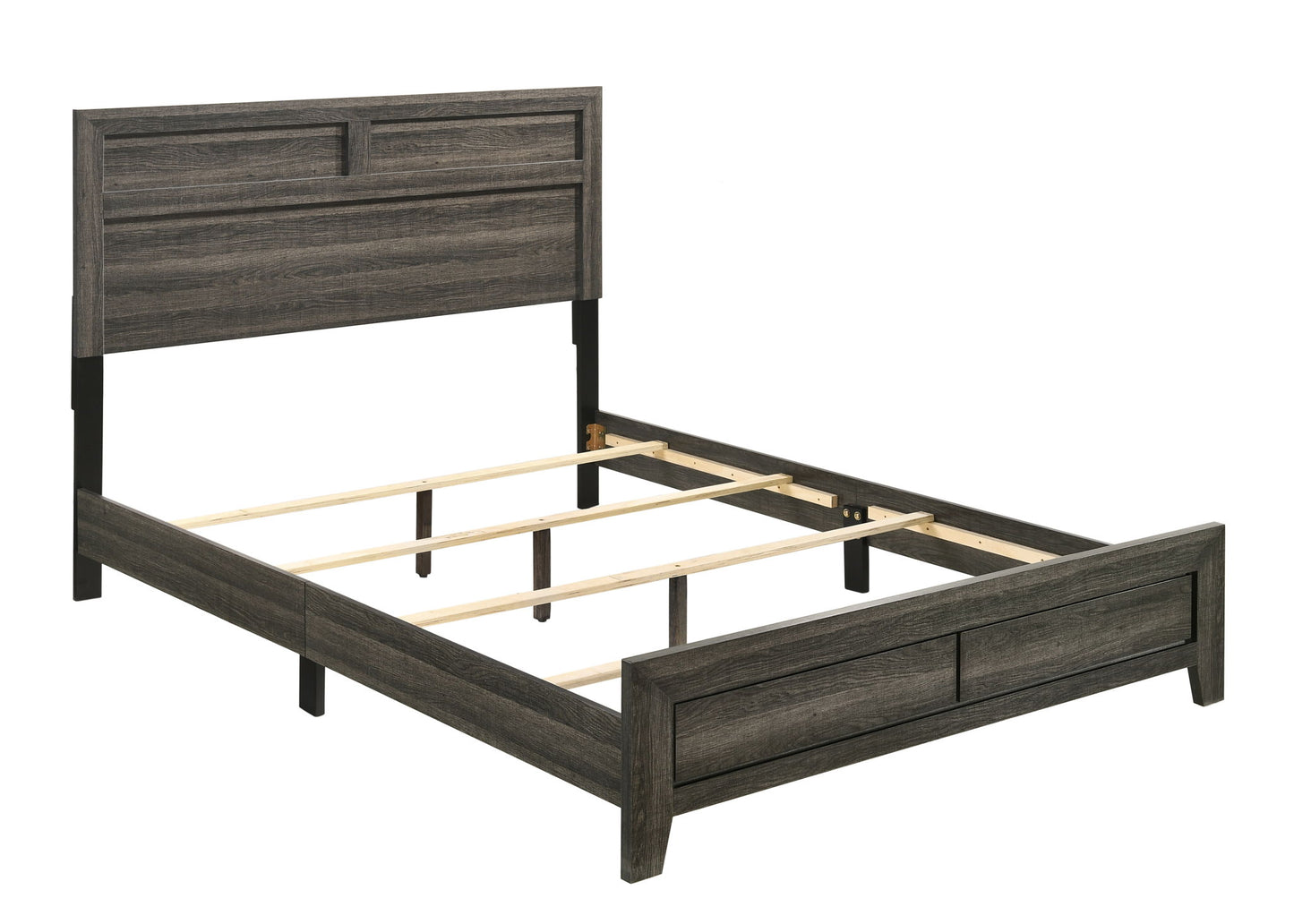 Issac - Panel Bed In A Box With USB