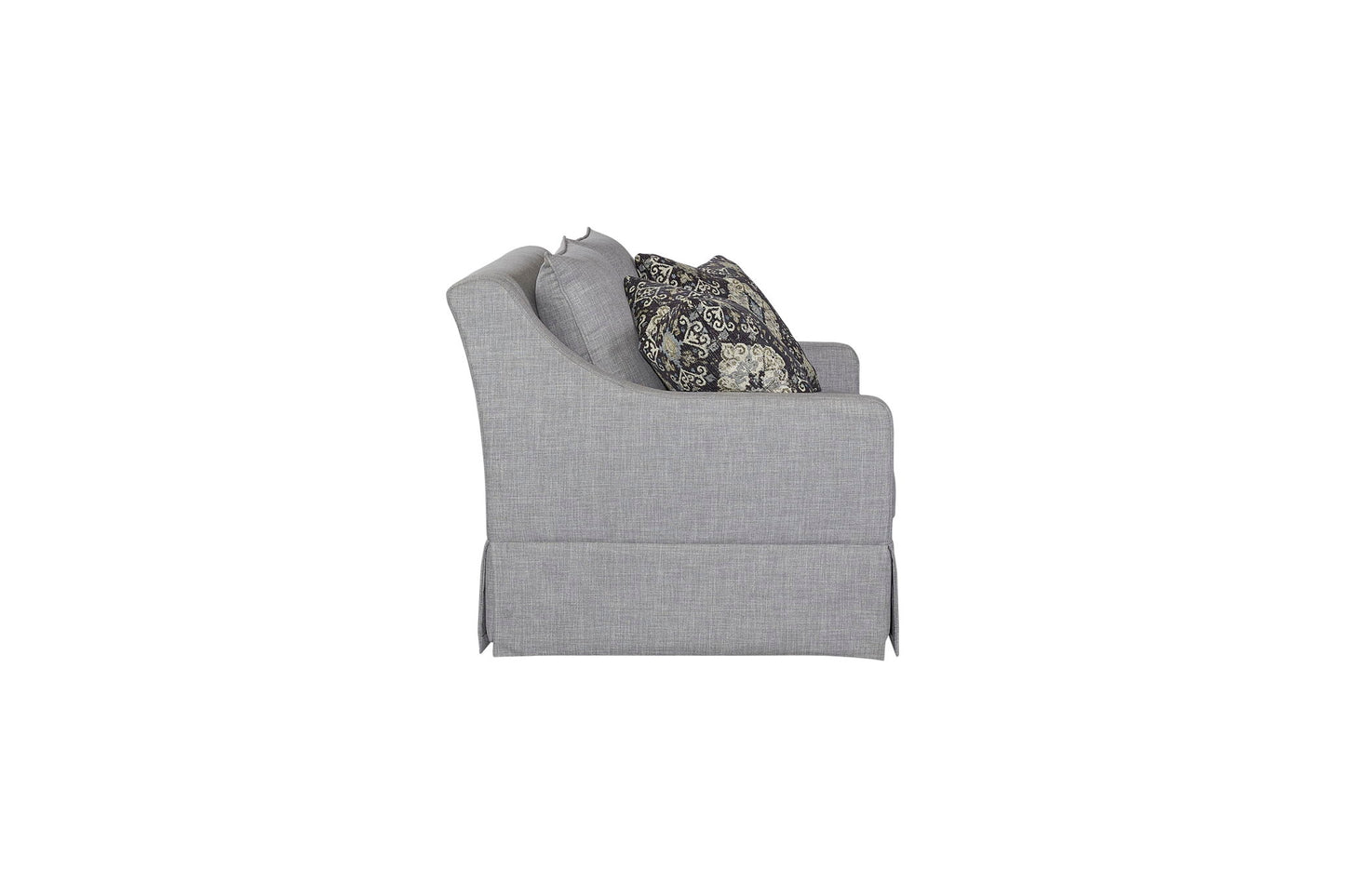 Citrus Heights - Loveseat With 2 Pillows - Gray