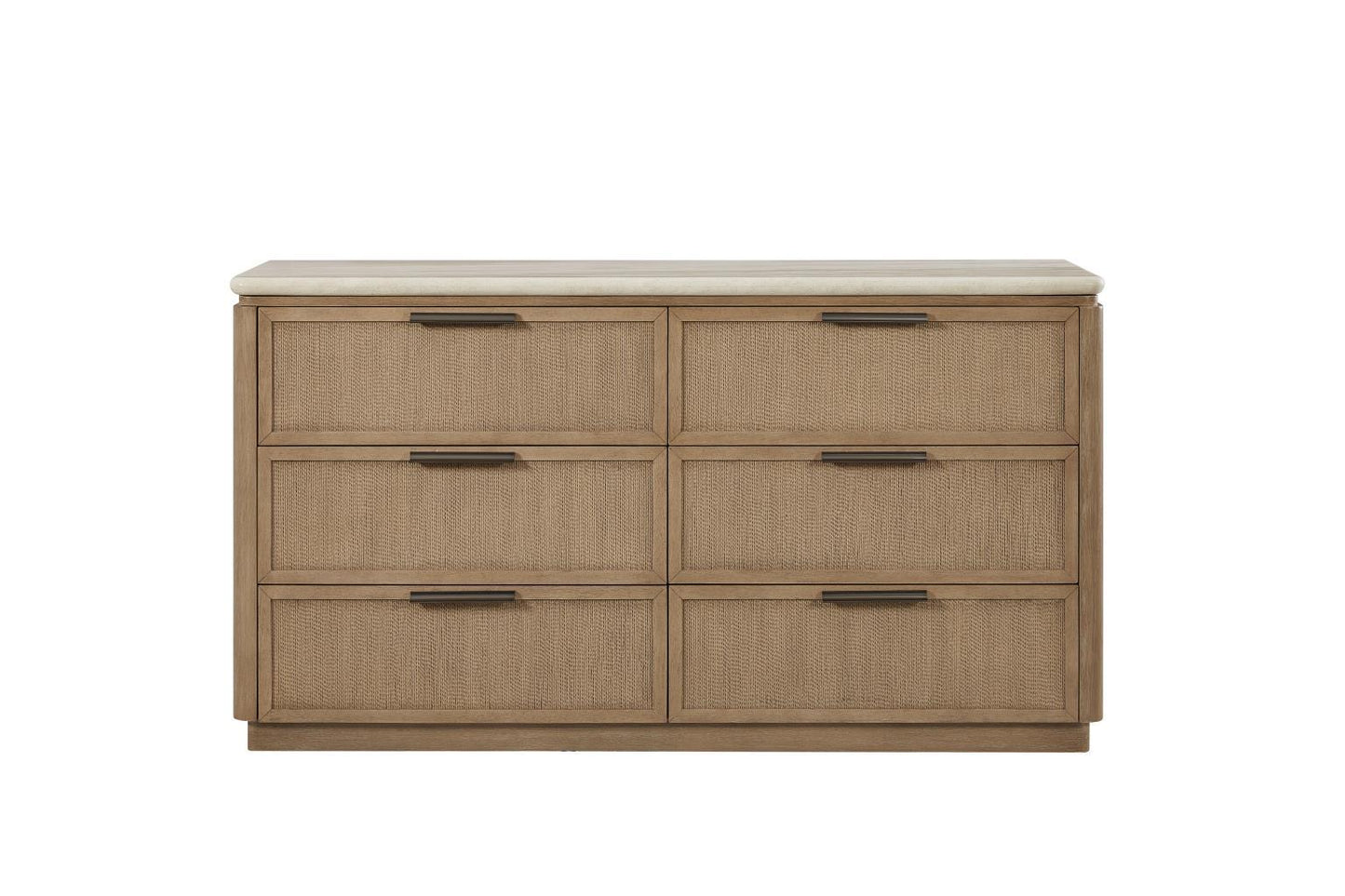 Trilogy - Dresser With Rope Drawer Fronts - Toffee