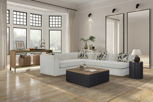 Elure - Channel Accent Table - Peppercorn