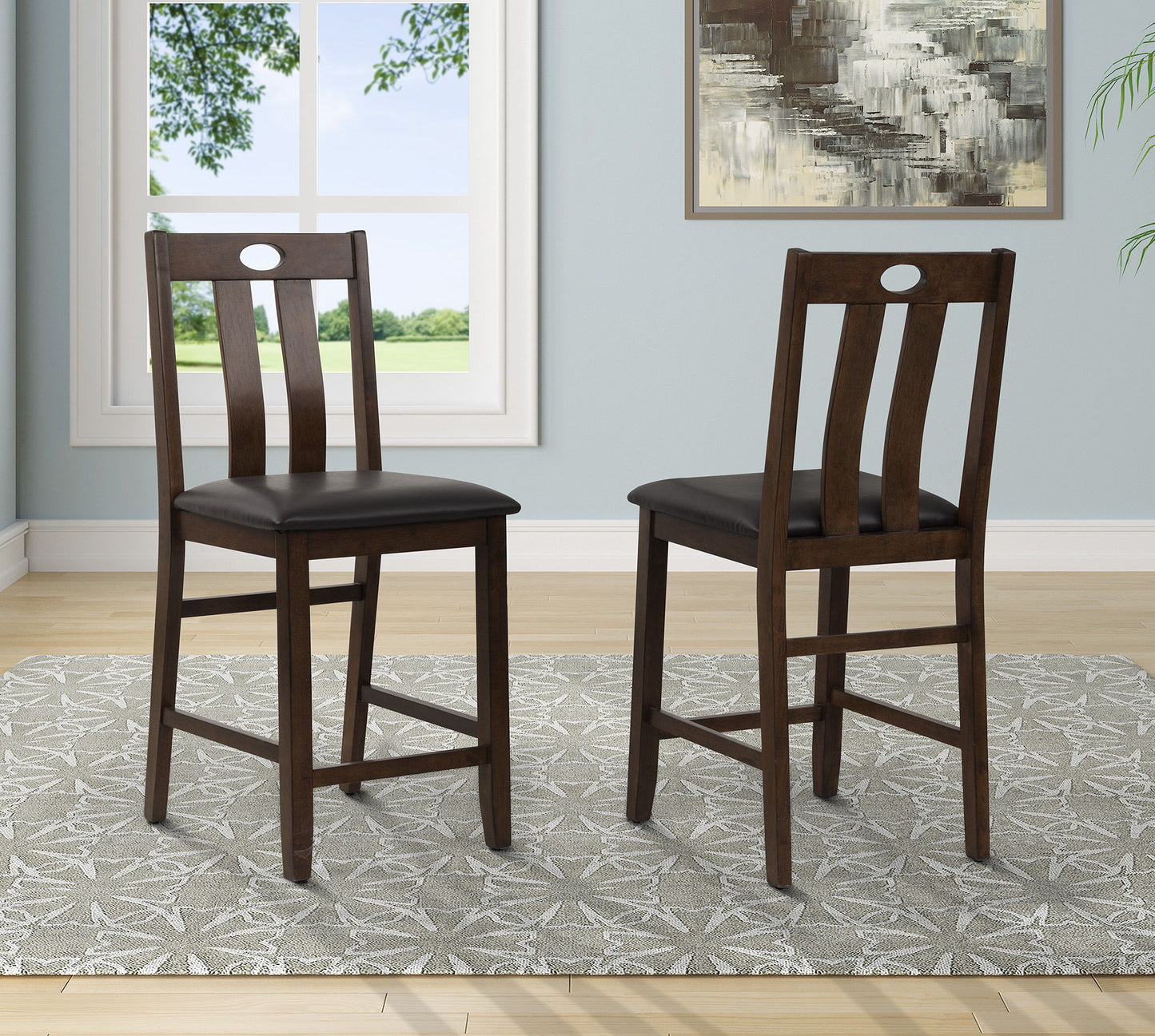 Bristol - 5 Piece Dining Table Set - Cherry