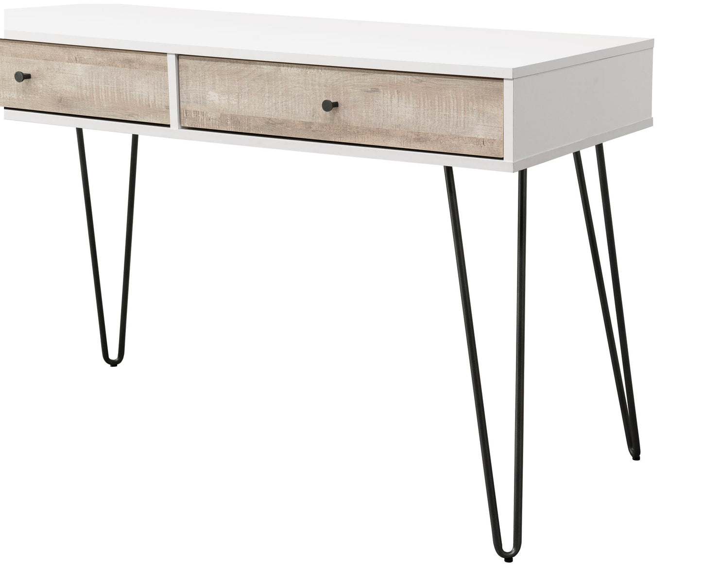 Taurus - Oak Desk - Taupe