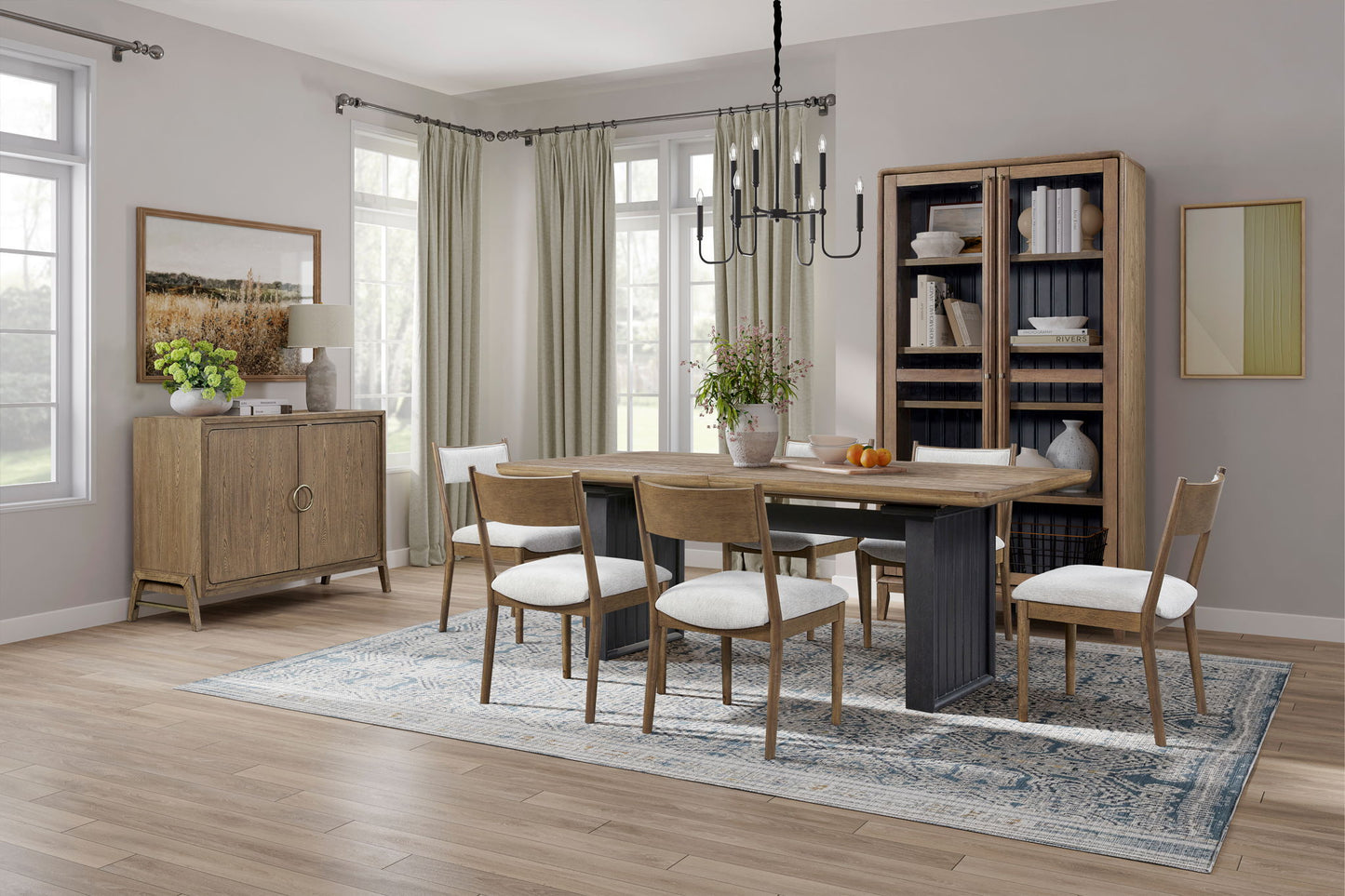 Elure - Cresent Chair (Set of 2)