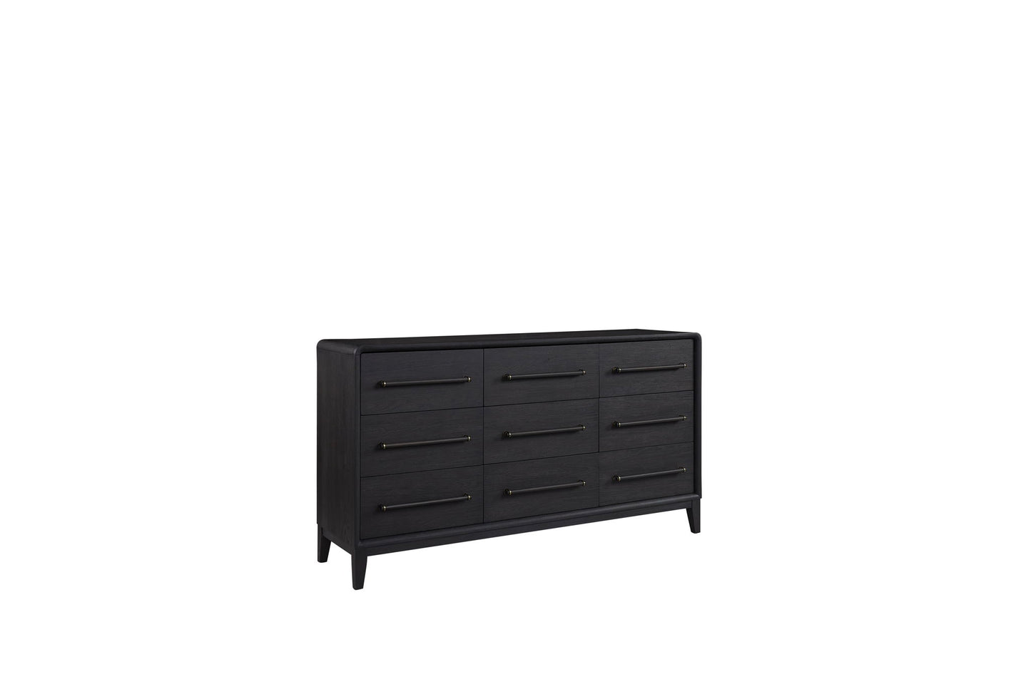 Elure - 9 Drawer Dresser - Peppercorn