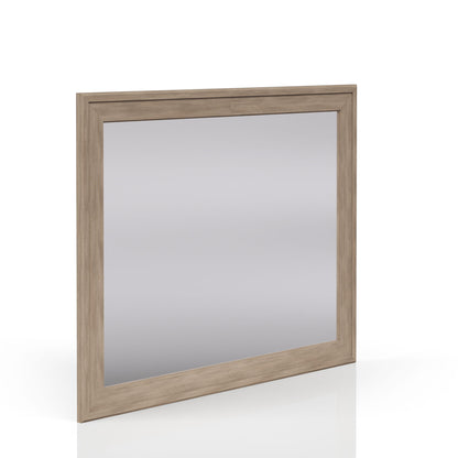 Citrus Heights - Rectangle Wood Mirror - Sand