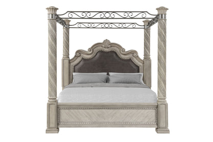 Coventry - Upholstered Panel Canopy Bed