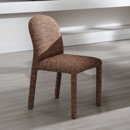 Lidi - Side Chair Set of 2) - Brown Chenille