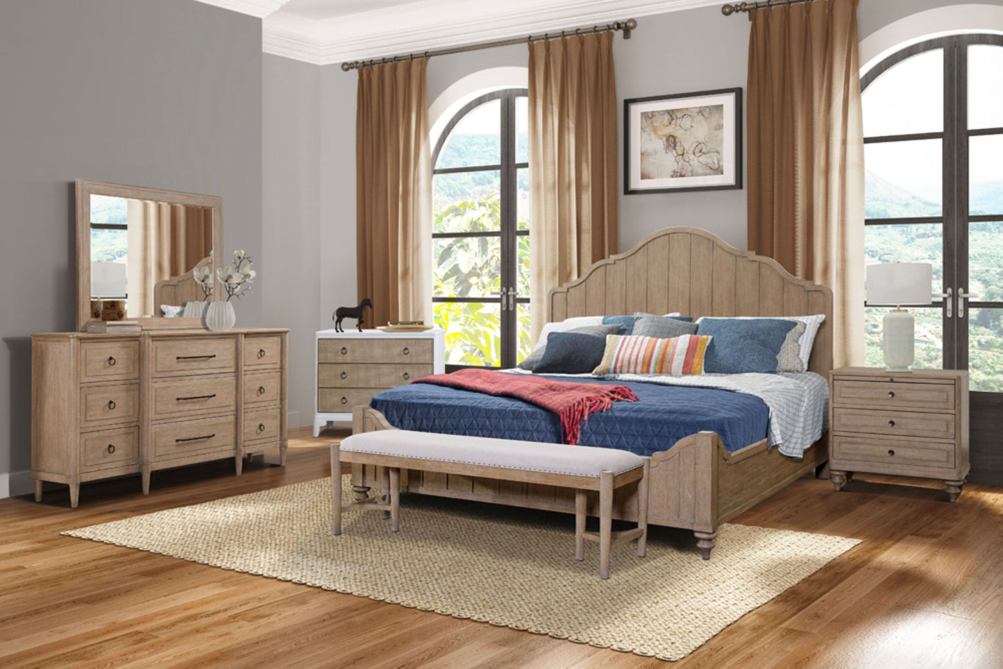 Citrus Heights - Panel Bed