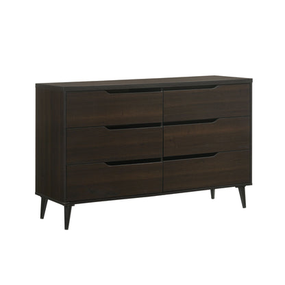 Ernesto - 6-Drawer Dresser With Interlock