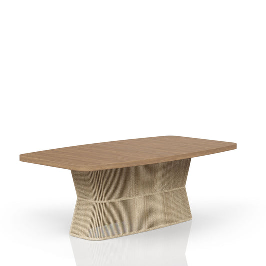 Trilogy - Pedestal Dining Table - Toffee