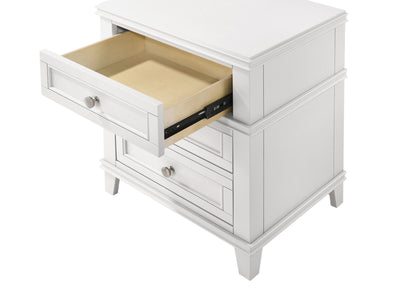Nova II - 3 Drawer Nightstand With USB