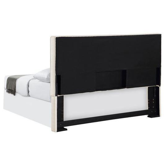 Kosmo - Upholstered King Panel Headboard - Sand