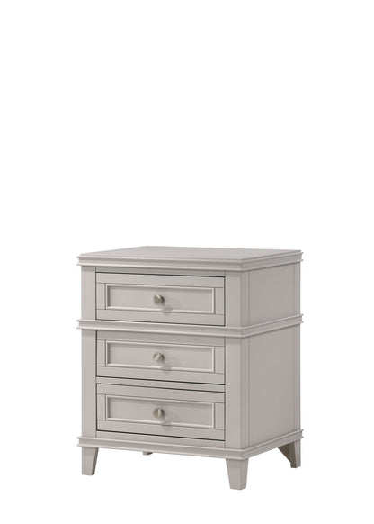 Nova II - 3 Drawer Nightstand With USB