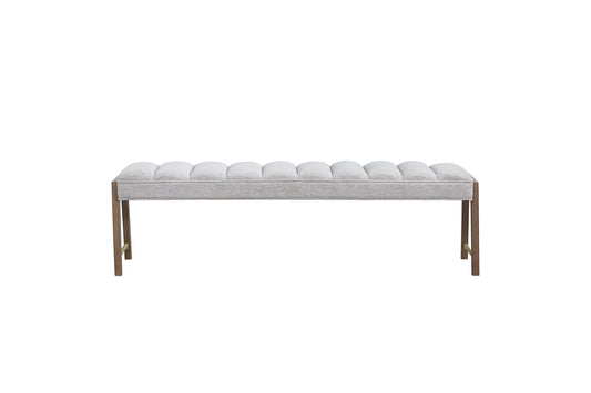 Elure - Bench - Latte / Pearl Silver