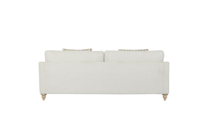 Citrus Heights - Sofa With 2 Pillows - White