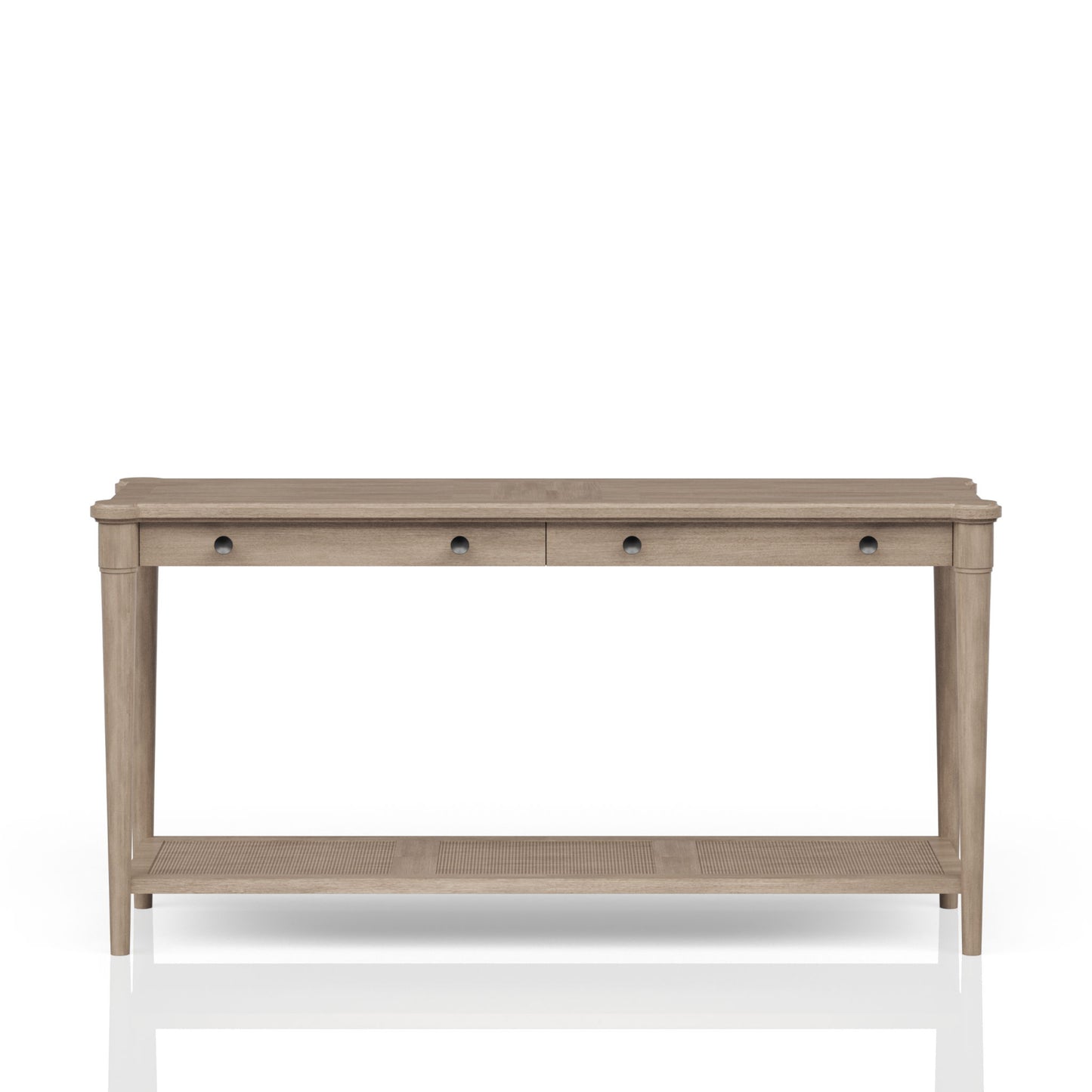 Citrus Heights - Sofa Table With Cane - Sand