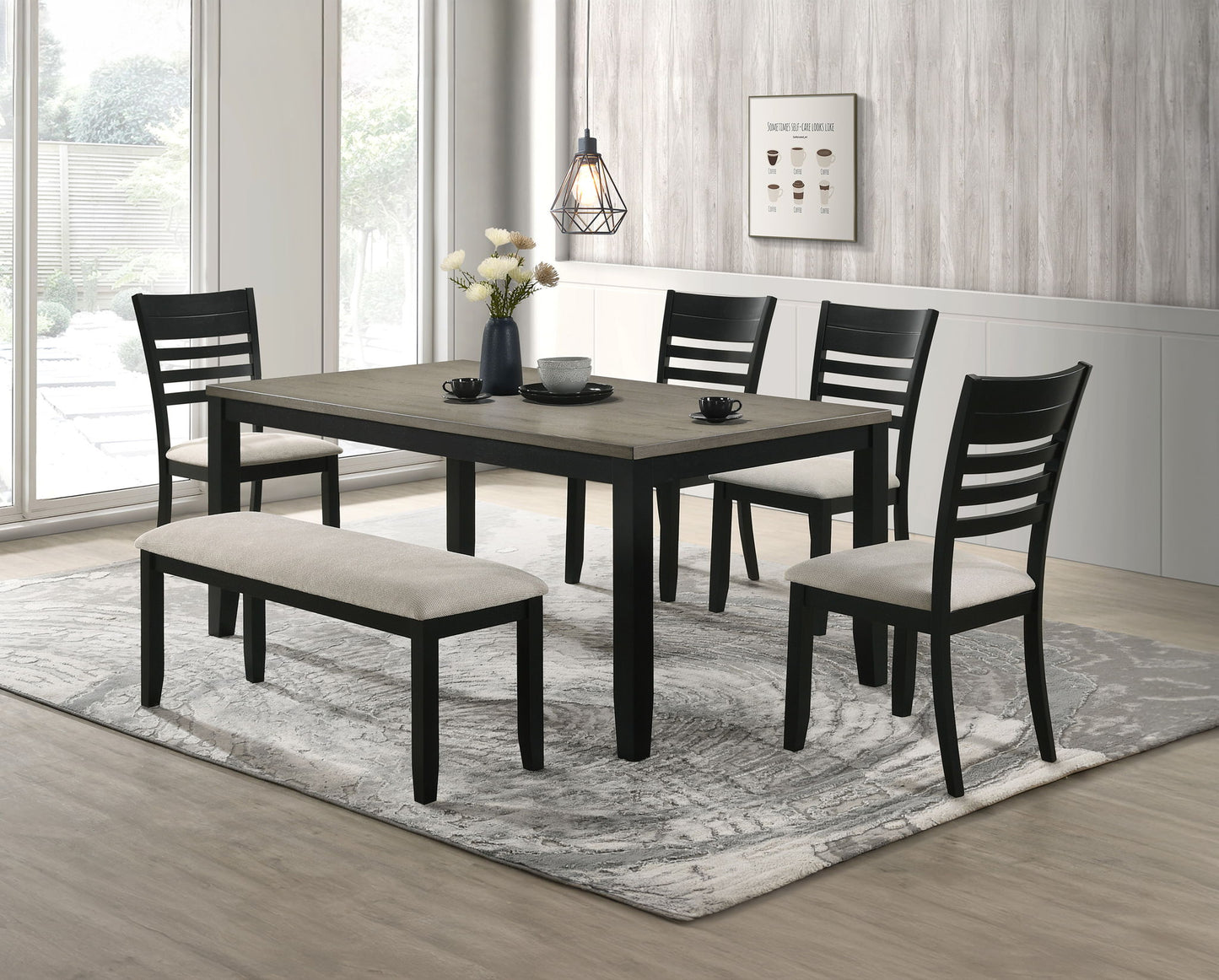Folio - Bench - Black / Gray