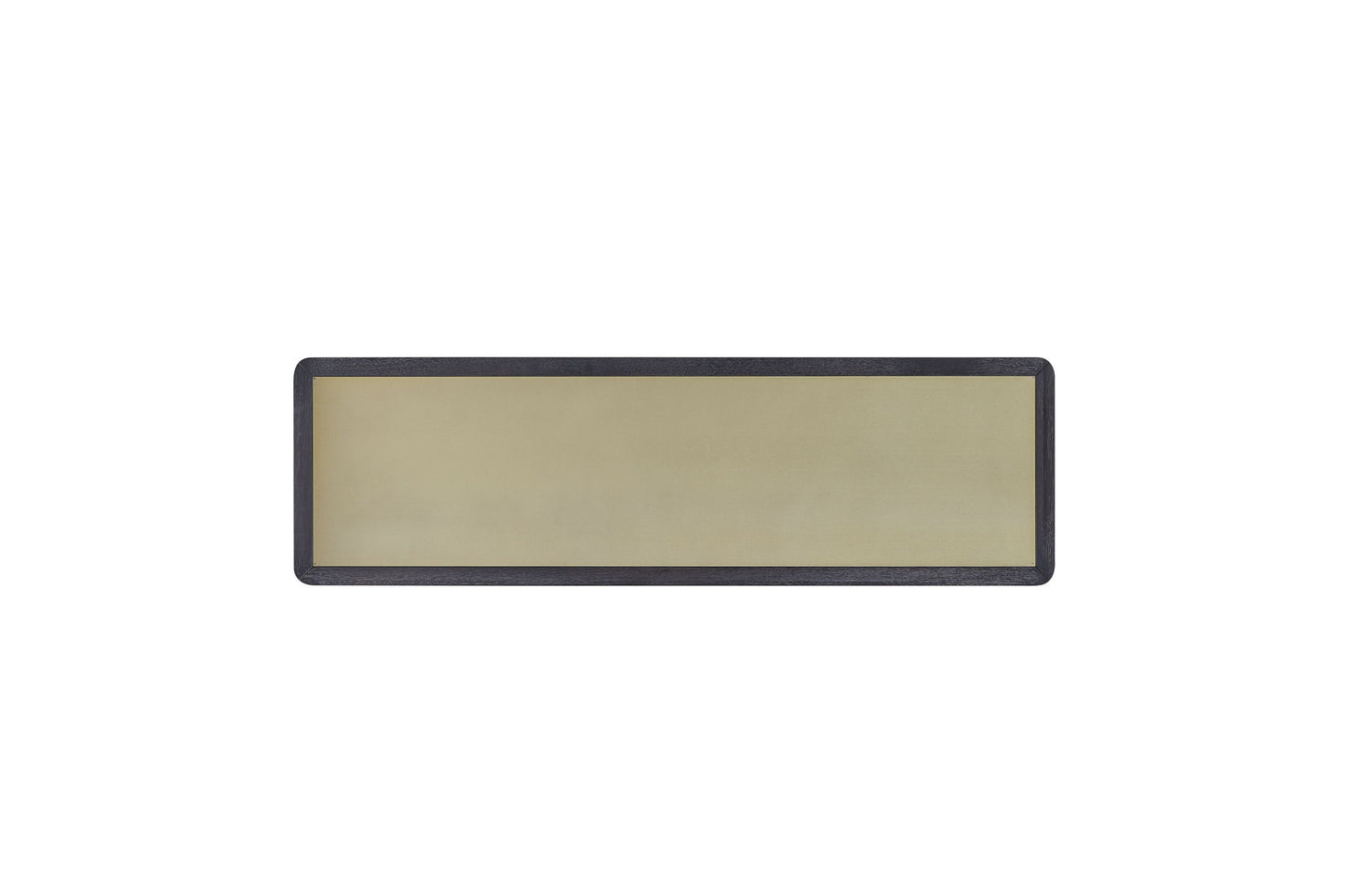 Elure - Channel Console Table - Peppercorn