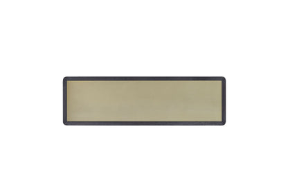 Elure - Channel Console Table - Peppercorn