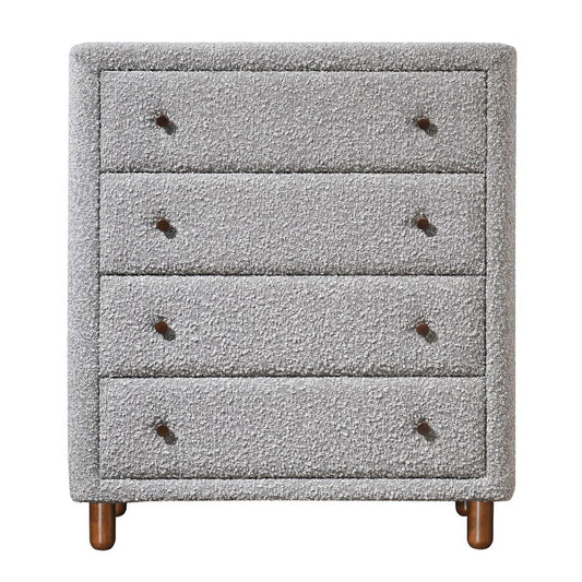 Cleo - Chest - Gray Boucle
