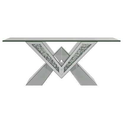 Taffeta - Mirrored Coffee Table Set