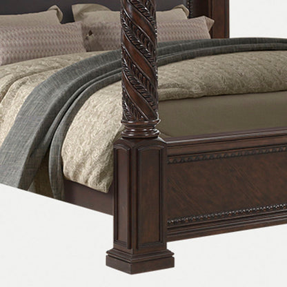 Coventry - Upholstered Panel Canopy Bed