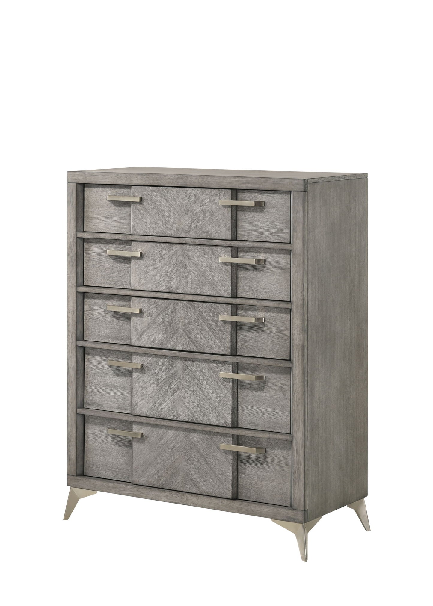 Aries - 6 Drawer Dresser - Gray