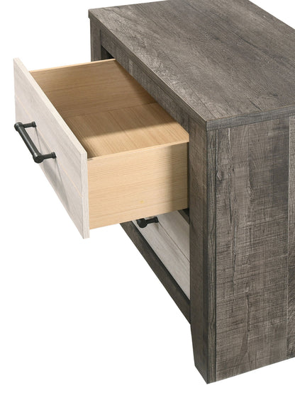 Rhett - Nightstand - Chalk / Gray