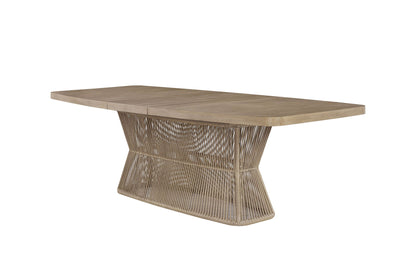 Trilogy - Pedestal Dining Table - Toffee