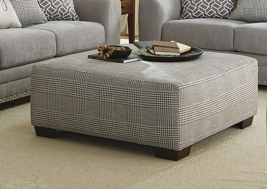 Cutler - Cocktail Ottoman - Basalt
