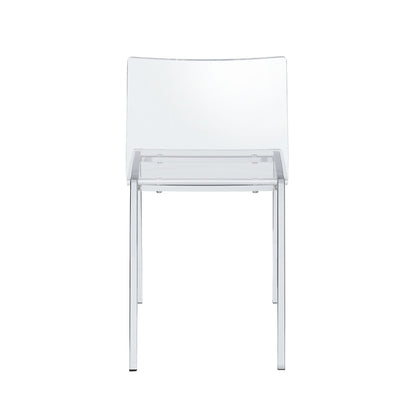 Lavinia - Dining Chair Chrome (Set of 2)