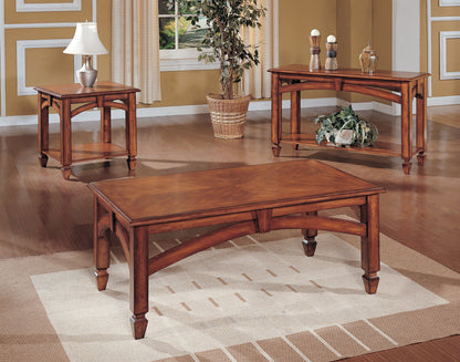 Brenton - 3 Piece Table Set - Black Cherry