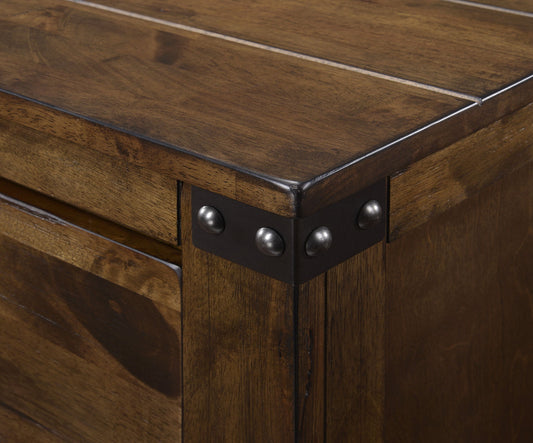 Curtis - Nightstand - Dark Oak
