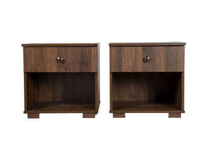 Rachel - Upholstered Bed In A Box With 2 Nightstands